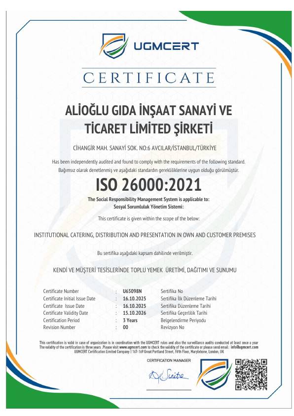 ISO 26000:2021 belgesi ön izlemesi